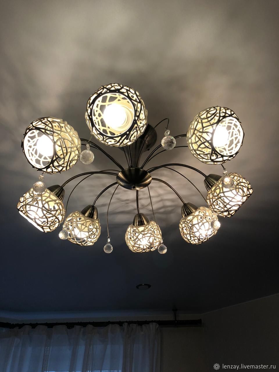 Шарик мороженого - керамический светильник на подвесе в интернет ...