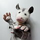 A toy for the hand of possums. Theatrical puppets for the puppet theater. Puppet show. AnzhWoolToy (AnzhelikaK). Online shopping on My Livemaster.  Фото №2