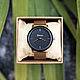 «Dune Black ENG» от Timbersun, деревянные наручные часы ручной работы. Часы наручные. Уникальные аксессуары Timbersun. Ярмарка Мастеров.  Фото №5