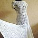 Order White long dress crochet " Catherine". UrCreative. Livemaster. . Dresses Фото №3