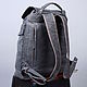 Men's leather backpack "Aviator" (Travel). Men\\\'s backpack. CRAZY RHYTHM bags (TP handmade). My Livemaster. Фото №5