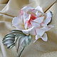 Handmade rose brooch-Buff Beauty brooch fabric flower, Brooches, Lyubertsy,  Фото №1