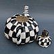 Order Kettles: Black and white checkered. Mila. Livemaster. . Teapots & Kettles Фото №3