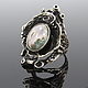 Ethnic Avant-Garde Series Ring with 925 silver agate HB0077. Rings. Sunny Silver. My Livemaster. Фото №6