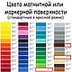 Доска для магнитов на кухню Маковые поля. Подвески. Магнитные и меловые доски на стену (doskanastenu). Ярмарка Мастеров.  Фото №6