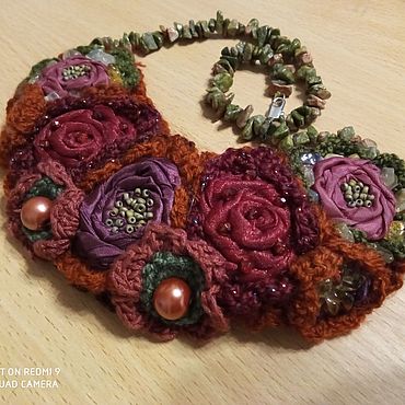 Украшения ручной работы. Ярмарка Мастеров - ручная работа Колье БОХО. Handmade.