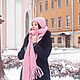 Комплект шарф+шапка НЕЖНАЯ РОЗА, Шарфы, Санкт-Петербург,  Фото №1