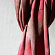Палантин (шёлк) 50х189, ручное ткачество; арт 385, Палантины, Москва,  Фото №1