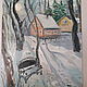 Paintings:Winter Svetlogorsk, Pictures, Kaliningrad,  Фото №1