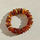 Bracelet made of untreated medical amber 'Dark'. Bead bracelet. BalticAmberJewelryRu Tatyana. My Livemaster. Фото №5
