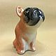 French bulldog porcelain figurine. Figurines. Veselyj farfor. My Livemaster. Фото №6