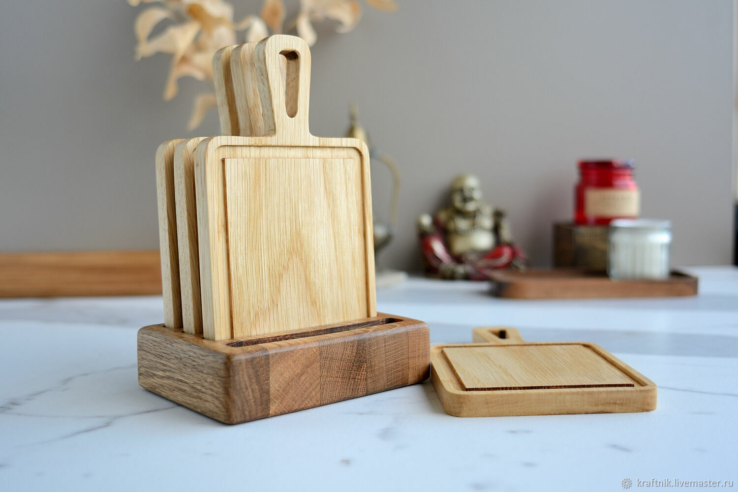 Костеры (набор 4шт+подставка) – заказать на Ярмарке Мастеров – QU6GQRU ...