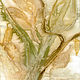 Уникальная картина с травами и листьями в технике Эко-принт 30х20, Картины, Магнитогорск,  Фото №1