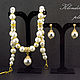'Chanel ' acrylic pearl jewelry set, Jewelry Sets, Bratsk,  Фото №1