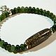 Jadeite bracelet, DZI bead, amulet talisman. Bead bracelet. Handwork of jewelry.. Online shopping on My Livemaster.  Фото №2