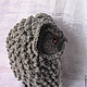 шапка вязаная сова. Шапки. IRIS CRAFT. Ярмарка Мастеров.  Фото №5
