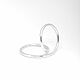 Кольцо из медной провлоки с оловом Петля. Кольца. Mono Ring. Интернет-магазин Ярмарка Мастеров.  Фото №2