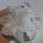 Украшения handmade. Livemaster - original item Brooch Lily crystal. Handmade.