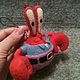 Mr. Crabs. Stuffed Toys. warm soul things. Online shopping on My Livemaster.  Фото №2