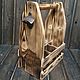 Caja de cerveza Harley Davidson con abridor y tostado. Crates. Color Wood. Интернет-магазин Ярмарка Мастеров.  Фото №2