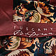 Винтаж: Collectible.90е Tuscany per Donna, COMO,шелковый платок редкость. Платки винтажные. vis-a-vis. Ярмарка Мастеров.  Фото №9