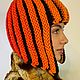 Шапка-парик зимняя «КАРЕ КЛЕОПАТРЫ». Шапки. Анна Лесникова      Les accessoires. Ярмарка Мастеров.  Фото №8