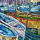  Oil Painting Landscape 'Solar boats'. Pictures. Fine Art for Joy. My Livemaster. Фото №4