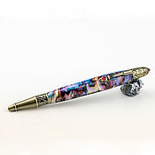 Канцелярские товары handmade. Livemaster - original item The Victorian Testa Ballpoint Pen. Handmade.