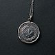 Медаль за Храбрость (кулон с монетой 25 центов, Канада ), Кулон, Москва,  Фото №1