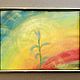 Oil pastel painting sprout on a rainbow 'Growth' 297h420 mm. Pictures. chuvstvo-pozitiva (chuvstvo-pozitiva). My Livemaster. Фото №5