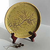 Посуда handmade. Livemaster - original item Decorative plate 