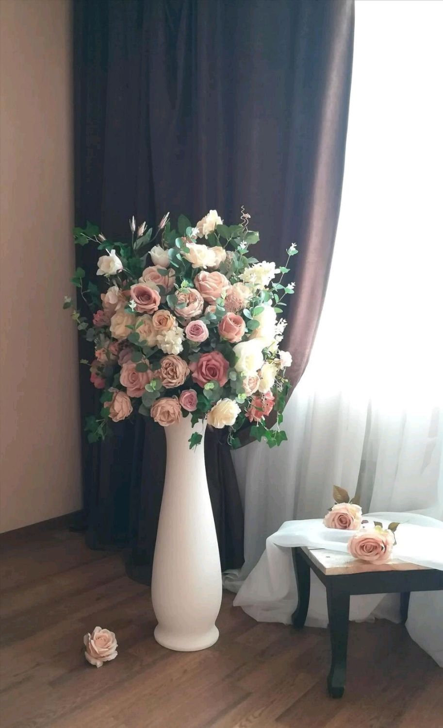 Цветы для напольных ваз для интерьера