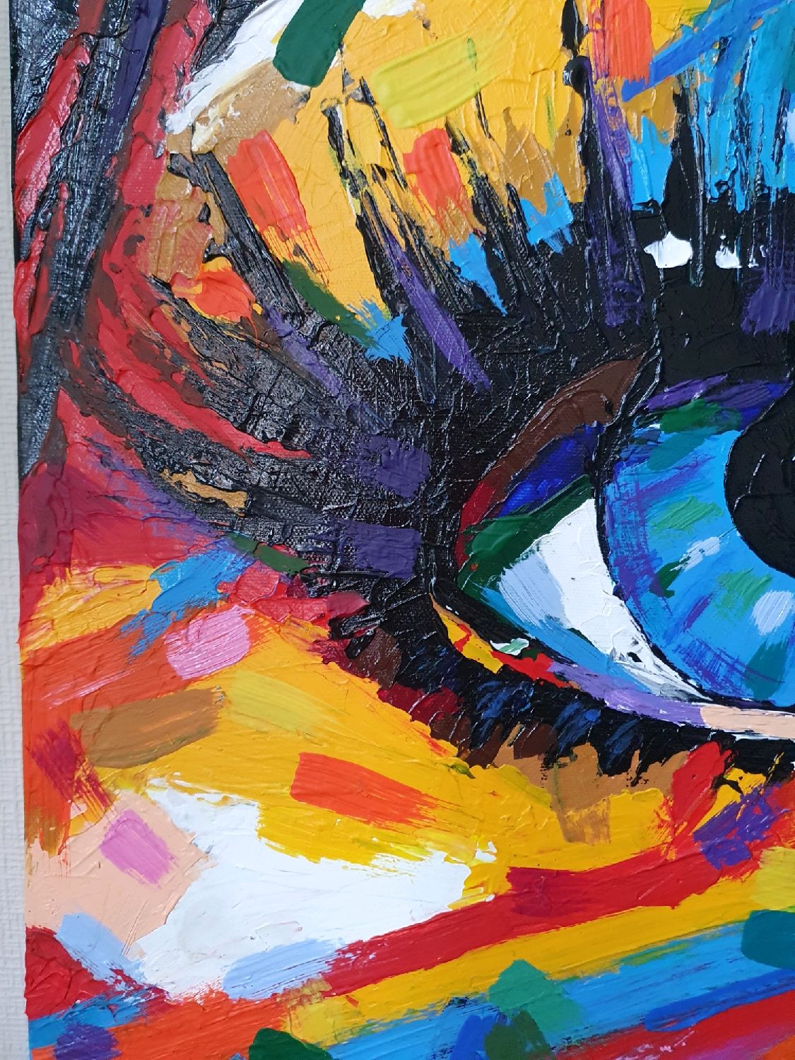 Картина Глаз поп-арт в интернет-магазине на Ярмарке Мастеров | Картины ...