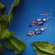 'Messengers of Miracles', butterfly earrings, Earrings, Krasnogorsk,  Фото №1