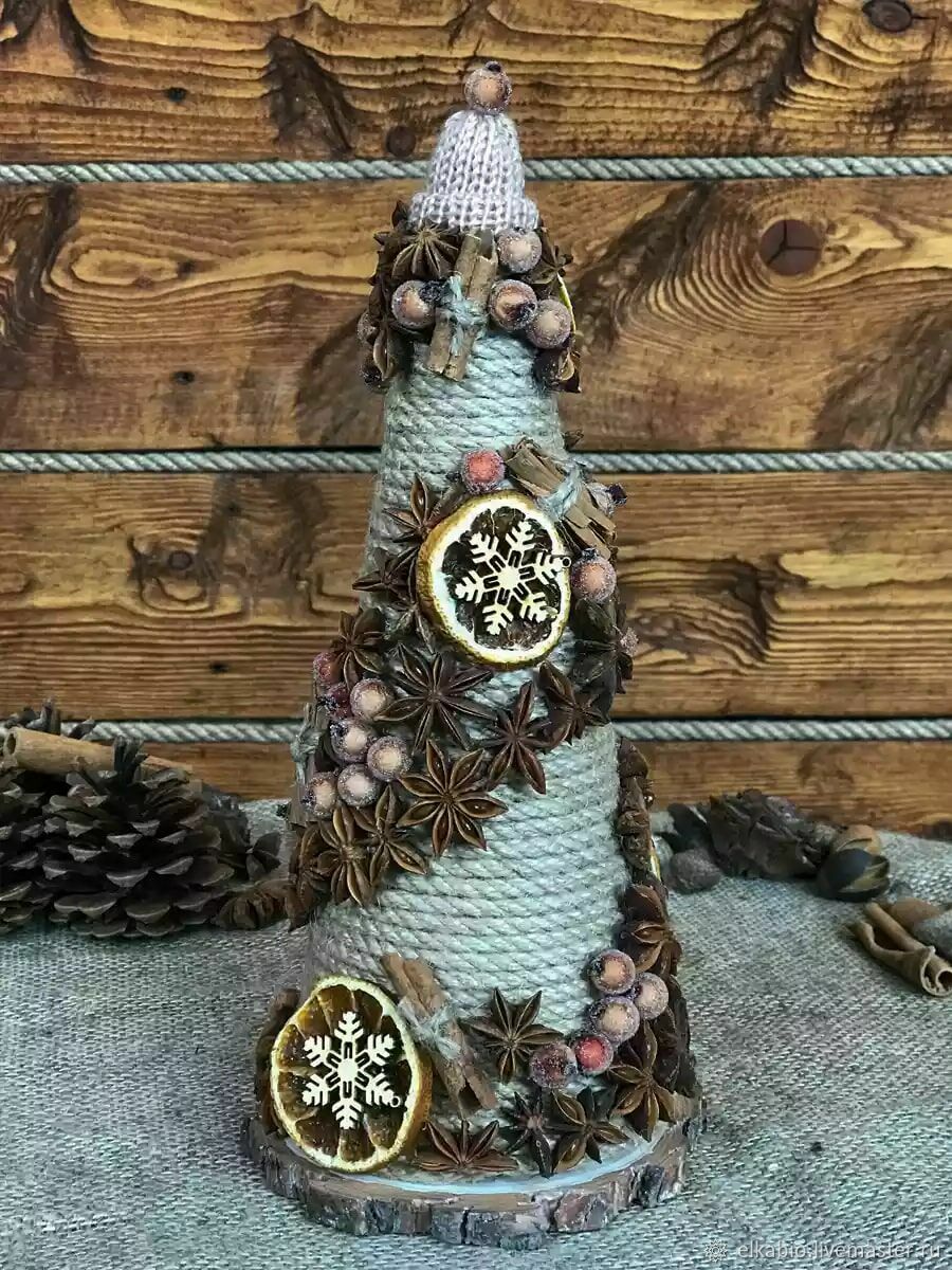 Декоративная елочка Маяк Т30-В2 в интернет-магазине Ярмарка Мастеров по ...