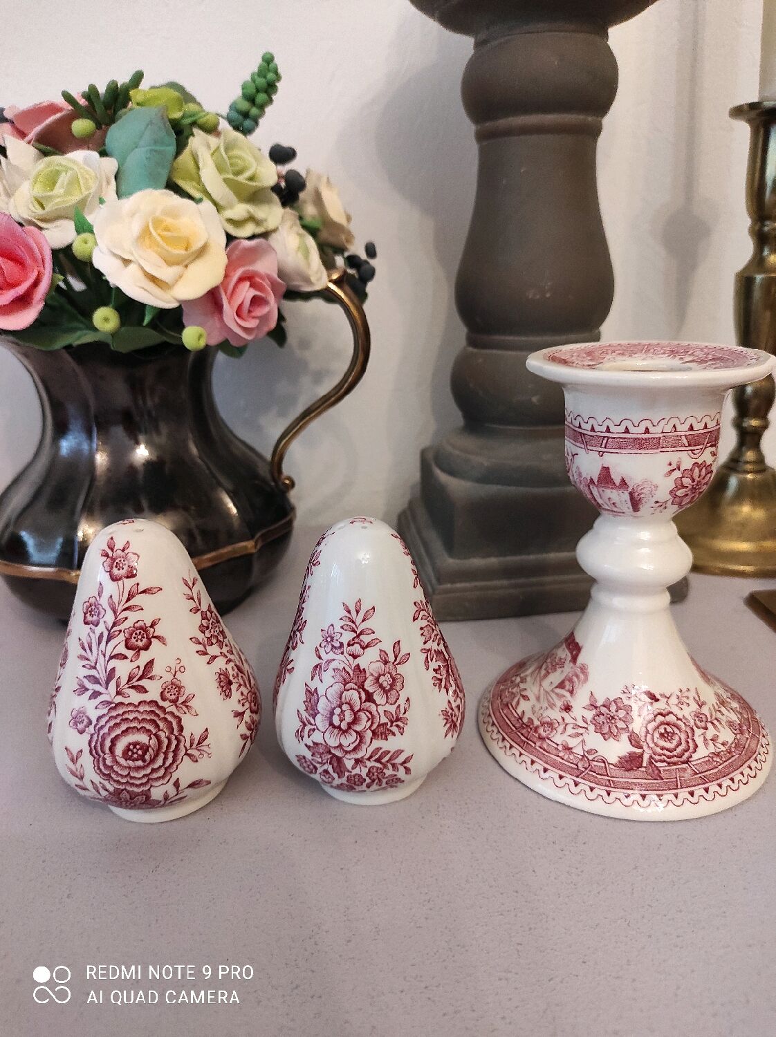 Винтаж: Подсвечник, солонка и перечница Виллерой Бох Villeroy Boch ...