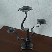 Для дома и интерьера handmade. Livemaster - original item Chandelier wrought iron - candle holder. Handmade.