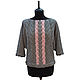 Designer jumper with Alpaca braids with silk. Jumpers. Beau monde (vipbomond). Online shopping on My Livemaster.  Фото №2