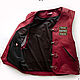 Men's red leather vest. Mens outerwear. Lollypie - Modiste Cat. My Livemaster. Фото №6