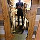 Order The mirror in the loft of the slab of elm. Mitkin_workshop. Livemaster. . Mirror Фото №3