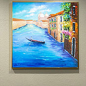 Картины и панно handmade. Livemaster - original item Painting Venice Oil Painting Italy. Handmade.