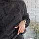 Ажурный свитер из кид мохера. Свитеры. MY FLOWER KNITTING. Ярмарка Мастеров.  Фото №6