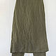 Designer pants with 100% linen skirt. Pants. etnoart (etnoart). My Livemaster. Фото №4