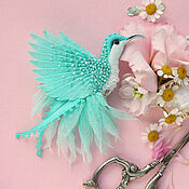 Вуалетка с крылом "Венера" - spring collection