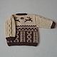 Order Jacket with deer and scandinavian patterns. 4 children-baby. Livemaster. . Sweatshirts for children Фото №3