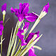 Bouquet of irises from crepe paper, Flowers, Kazan,  Фото №1
