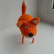 Куклы и игрушки handmade. Livemaster - original item Foxy felted Fox foxes foxes. Handmade.