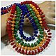 Order Glass rondel with cut. pcs. furnitura2015. Livemaster. . Beads1 Фото №3