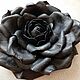 Chanel Brooch Genuine Leather. Brooches. Alla Flowers. Online shopping on My Livemaster.  Фото №2