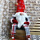 Vintage Gnome textile, keeper for home, interior, New Year. Christmas gifts. Дом креативного декора
        Wedge Magic. My Livemaster. Фото №4